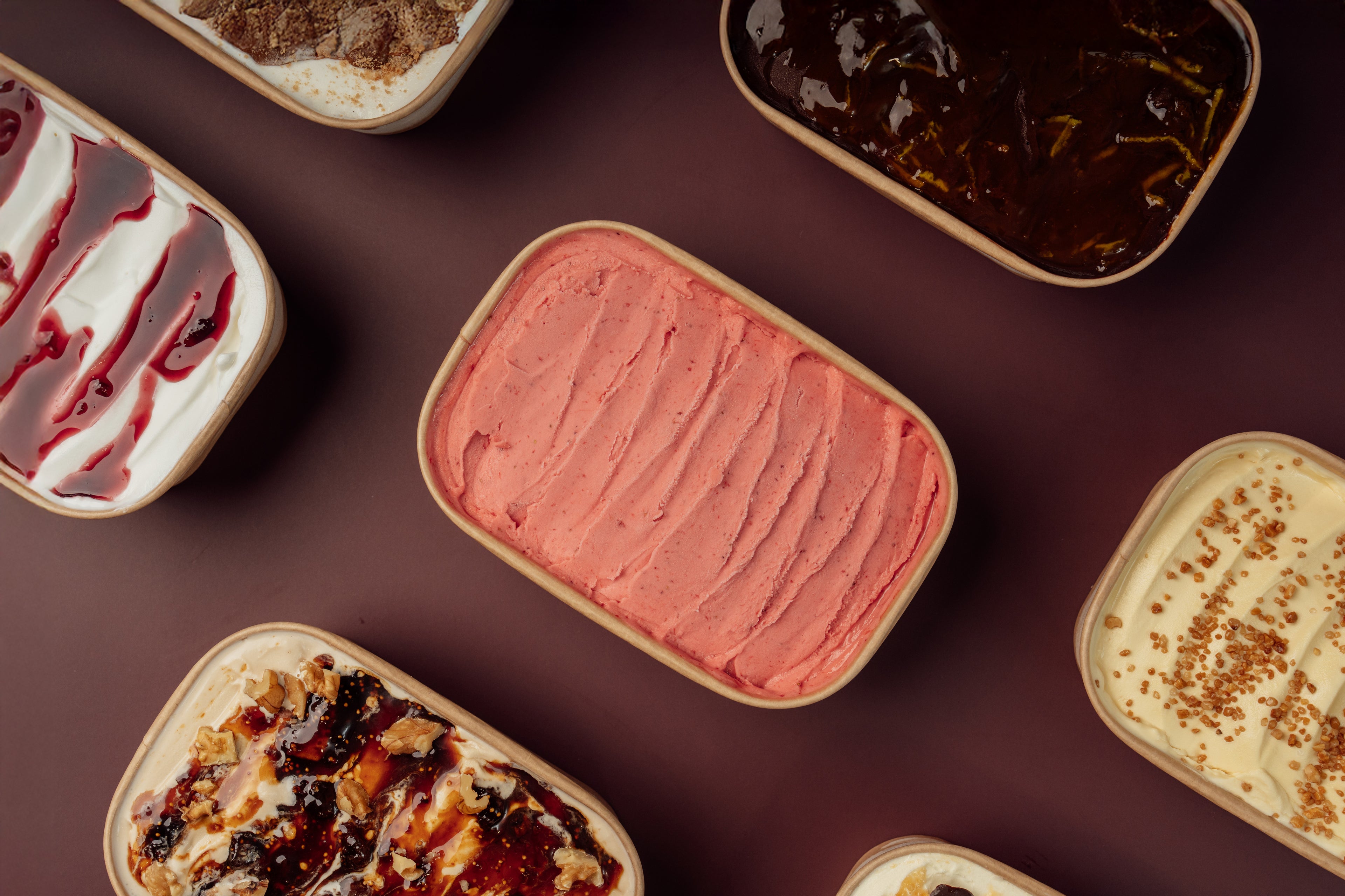 Erdbeersorbet (vegan) 750ml